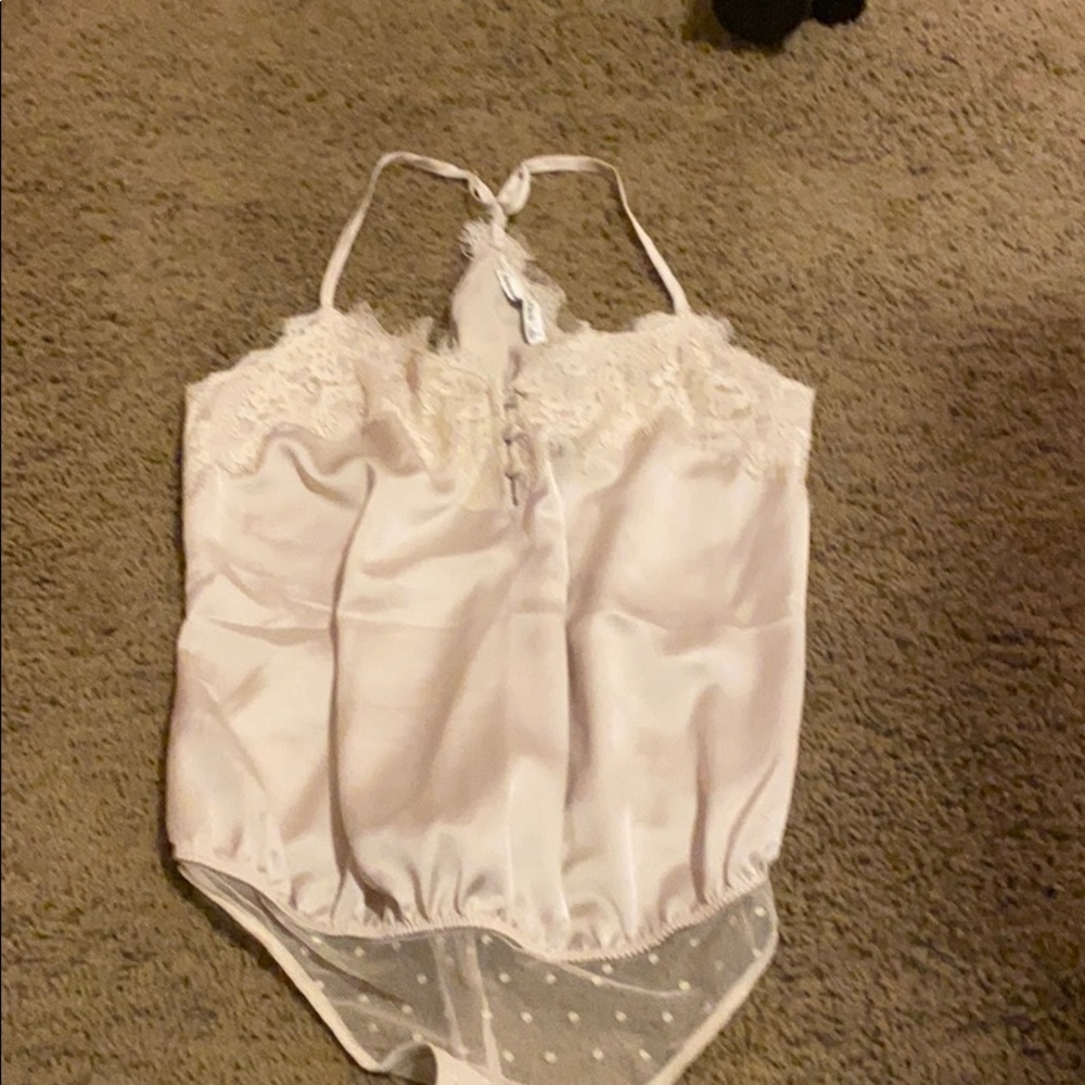 Satin body suit. Brand new!